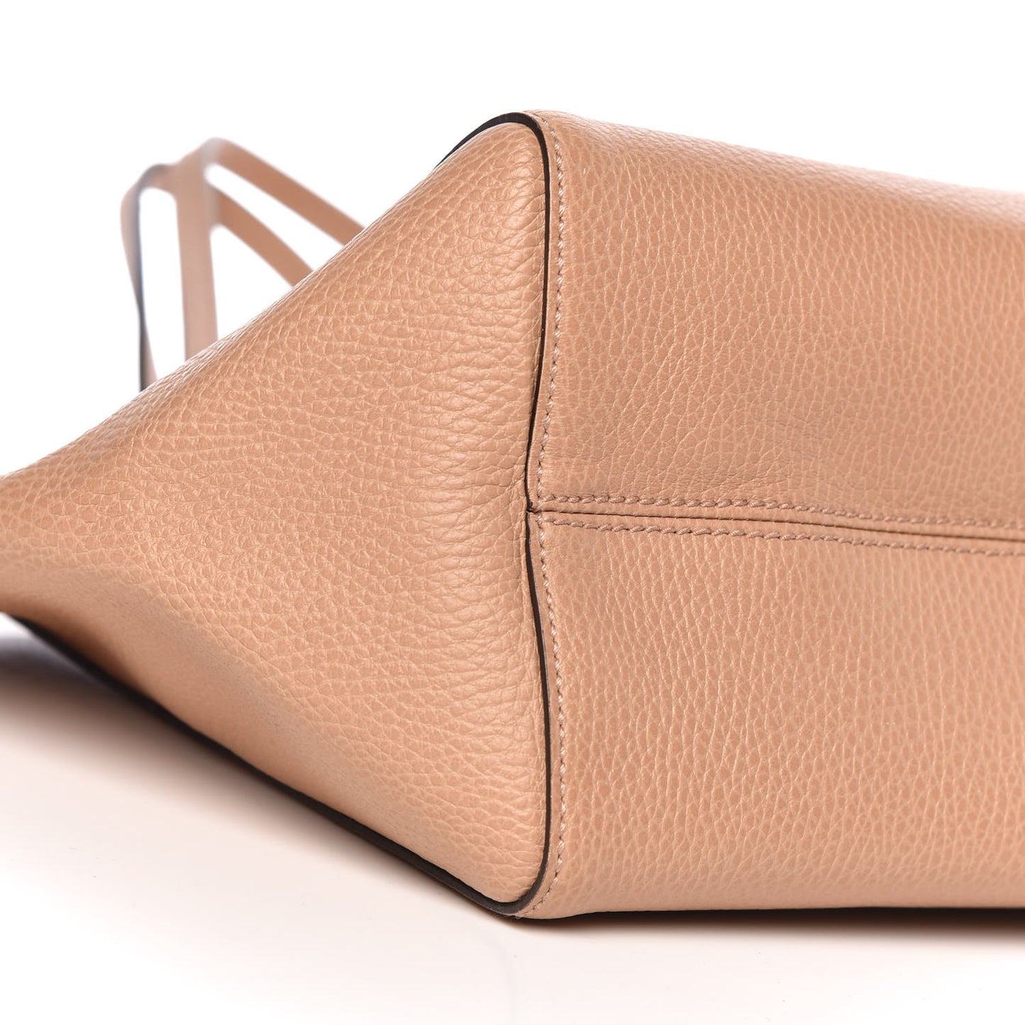 Dollar Calfskin Small Swing Tote Camelia Mineral Blue
