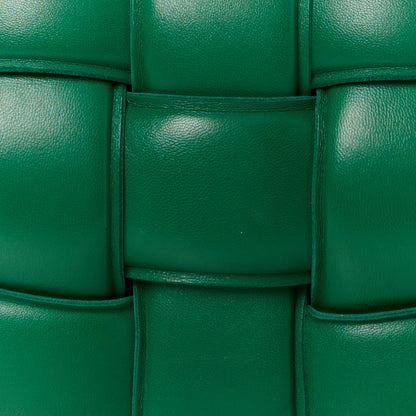 Bottega Veneta Lambskin Maxi Intrecciato Padded Cassette Crossbody Bag Racing Green 10 of 13