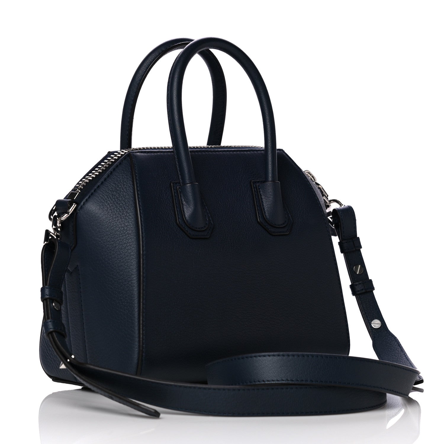 Givenchy Sugar Goatskin Mini Antigona Navy 3 of 12
