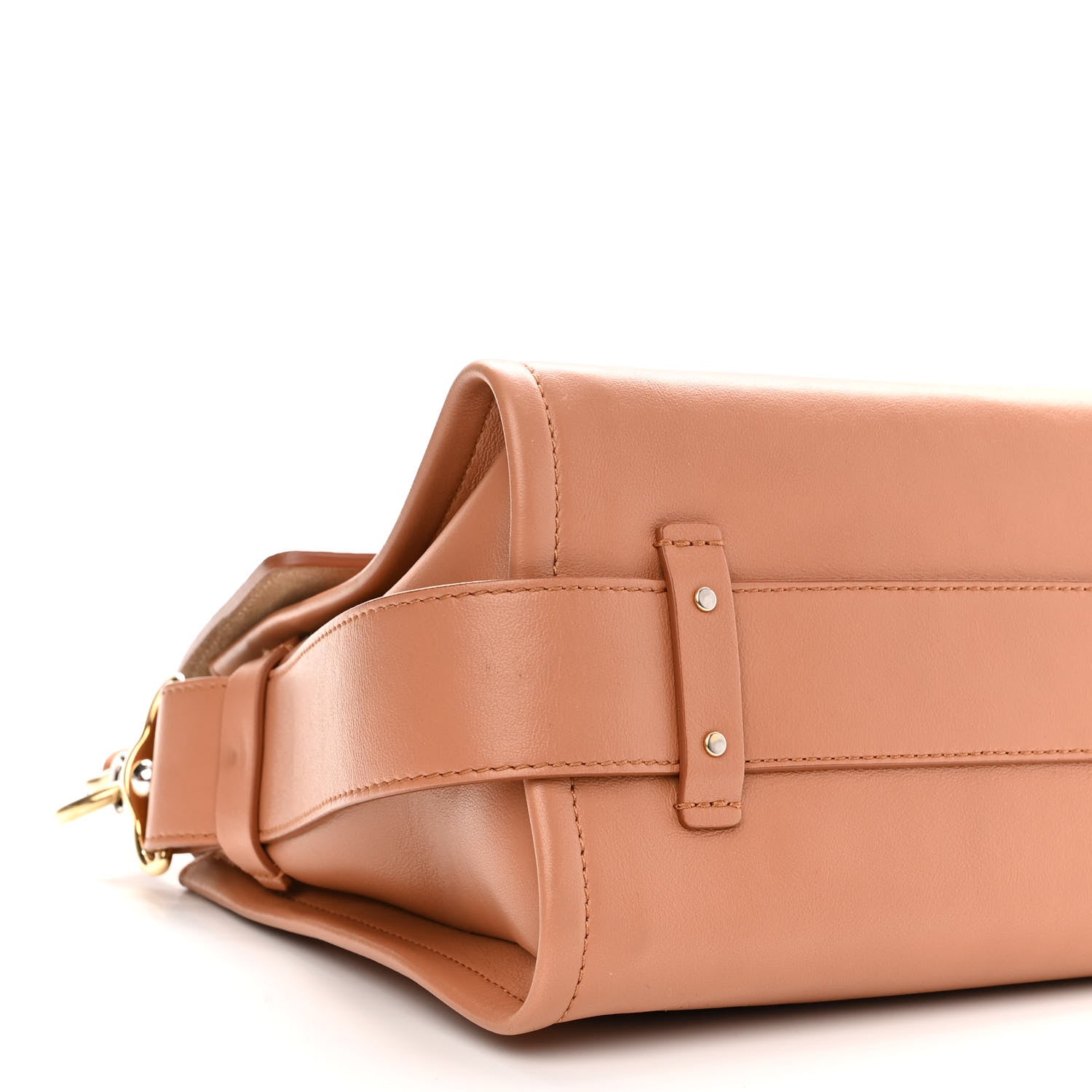 Chloe Calfskin Small Tess Day Bag Muted Brown 8 of 16