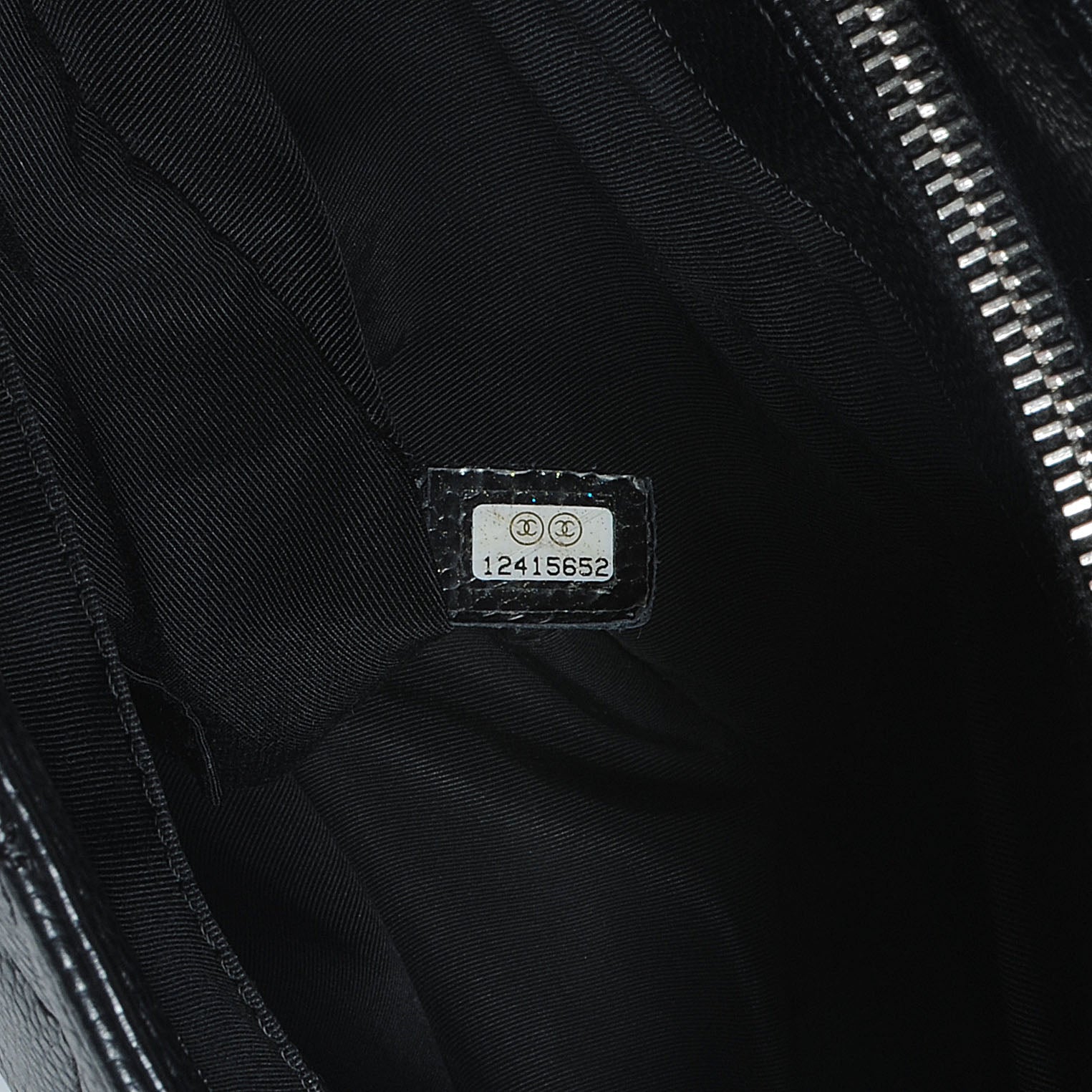 Chanel Caviar Grand Shopping Tote GST Black 7 of 7