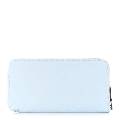 Hermes Epsom Silk'In Wallet Bleu Brume 1 of 8