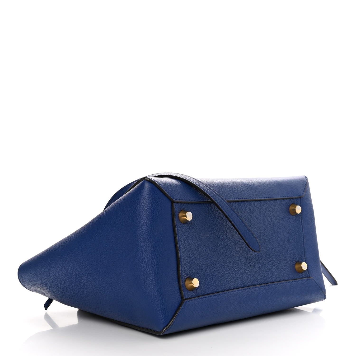 Celine Grained Calfskin Mini Belt Bag Indigo 4 of 11