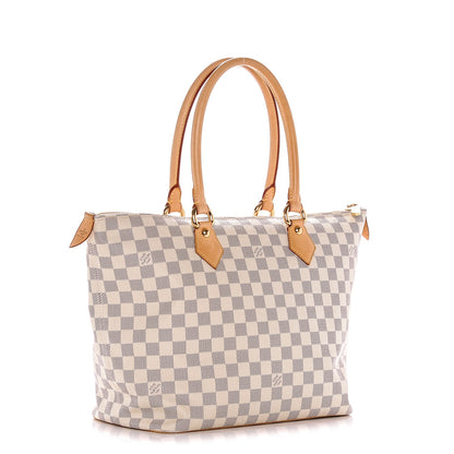 Louis Vuitton Damier Azur Saleya MM 3 of 7