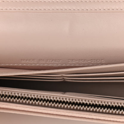 Christian Dior Grained Calfskin Diorama Croisiere Chain Wallet Rose Poudre 7 of 9