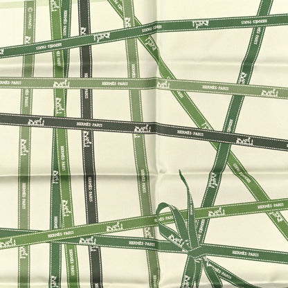 Hermes Silk Bolduc Pocket Square 45 2 of 4