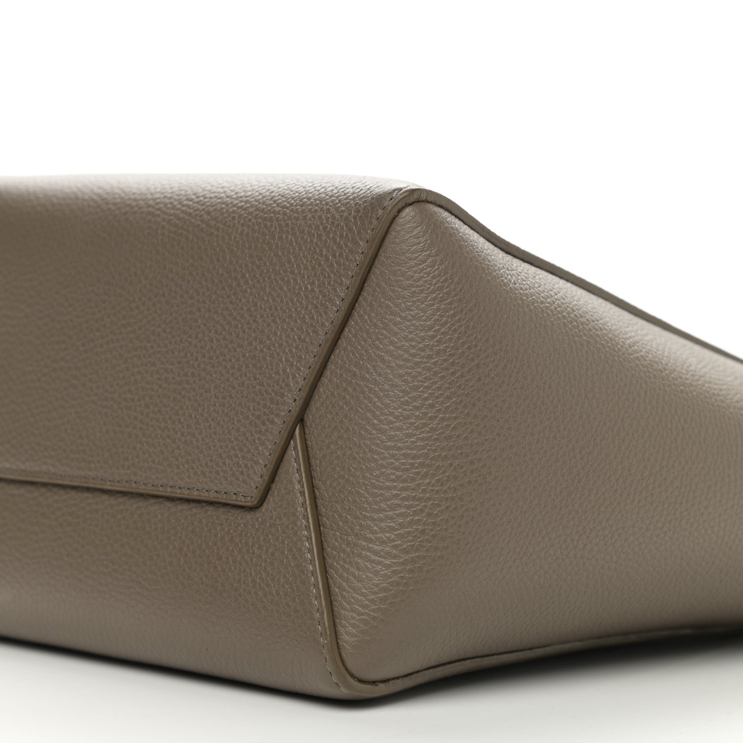 Celine Soft Grained Calfskin Small Sangle Bucket Bag Taupe 9 of 11
