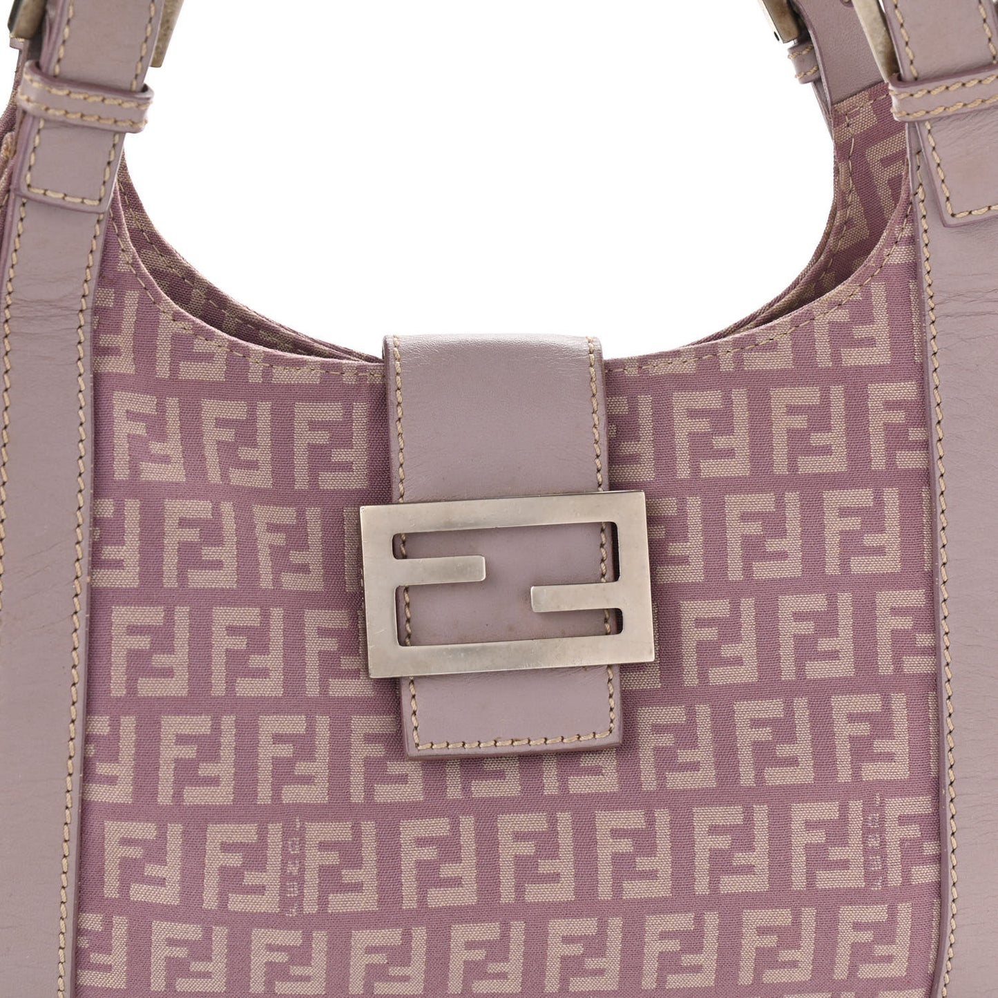 Zucchino Cuoio Shoulder Bag Lilla