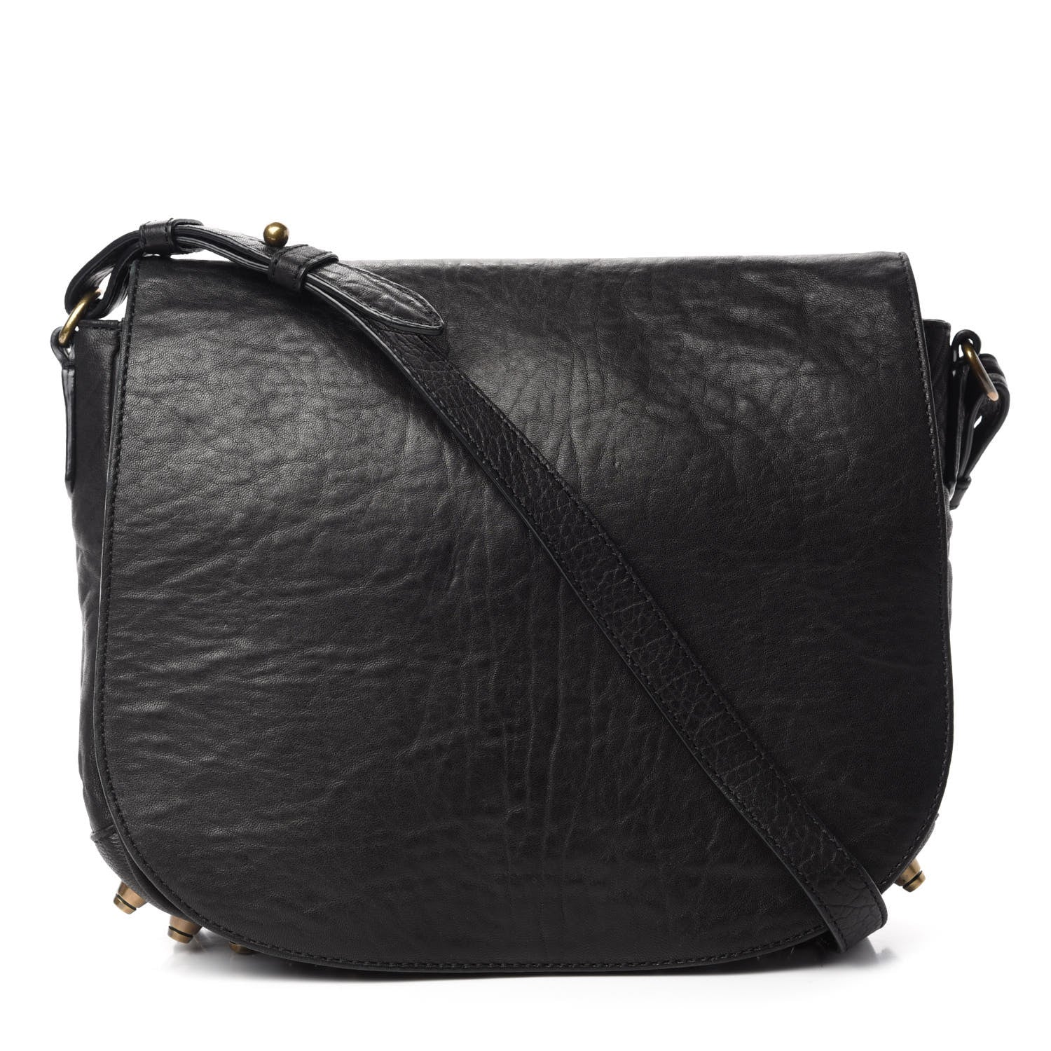 Alexander Wang Pebbled Lambskin Lia Sling Black 1 of 9
