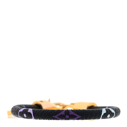 Louis Vuitton Monogram Multicolor Luck It Bracelet 17 Black 3 of 5