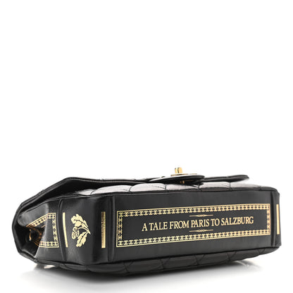 Chanel Hot Stamping Calfskin Tale Of Salzburg Flap Black 4 of 9