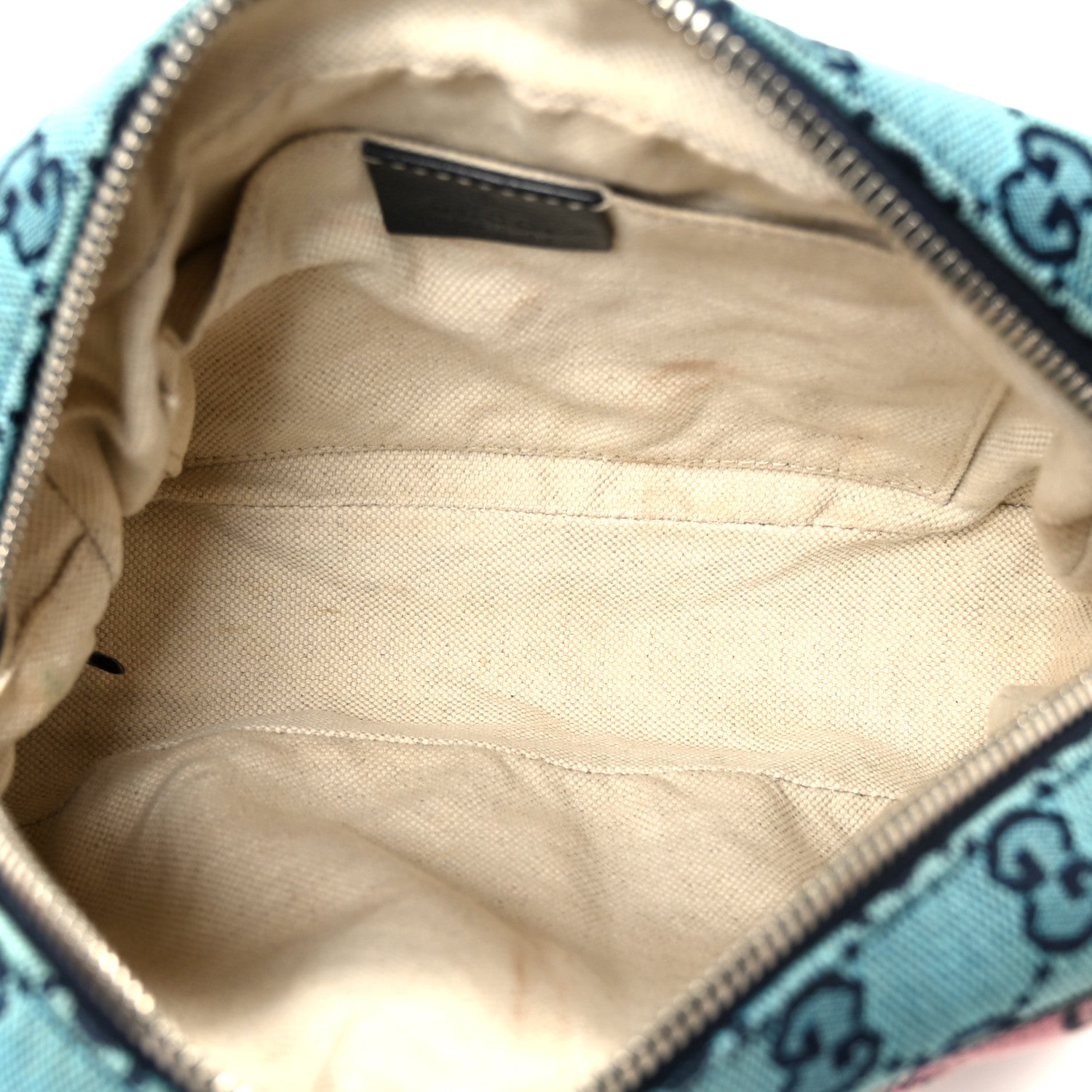 Gucci Monogram Multicolor Matelasse Diagonal Small GG Marmont Chain Shoulder Bag Pink Blue Green Red Light Blue 4 of 12