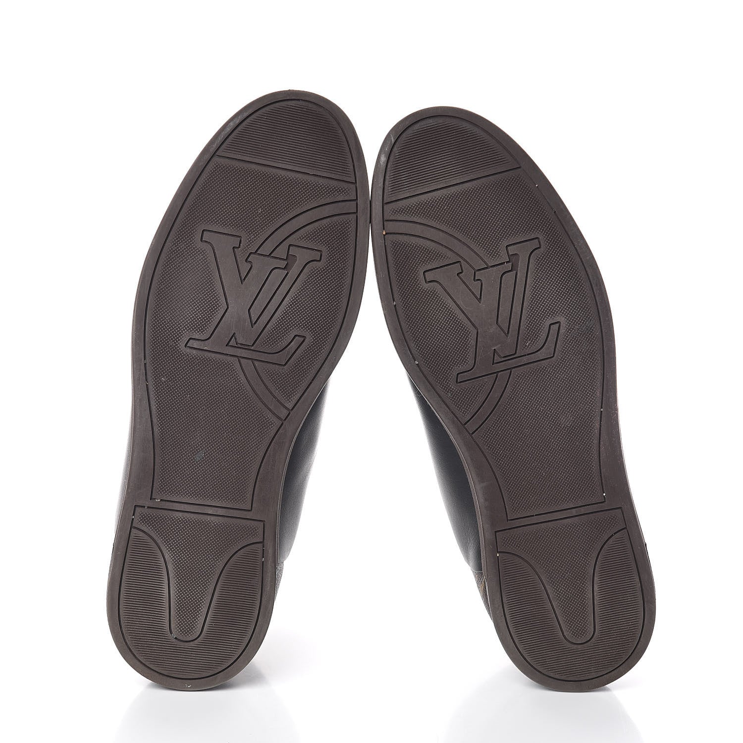 Louis Vuitton Calfskin Monogram Line-Up Sneaker Boot 8 Black 6 of 7