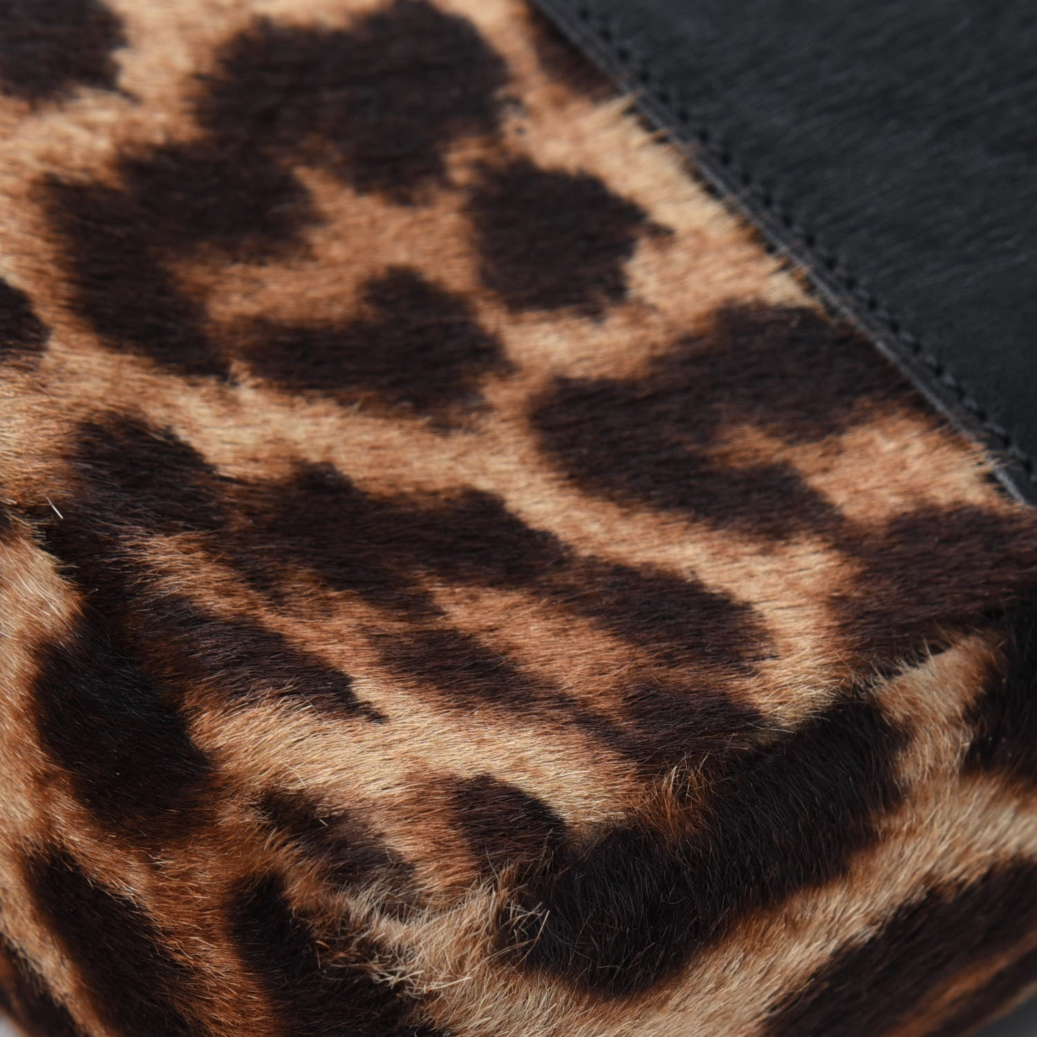 Christian Louboutin Calf Hair Leopard Print Sweet Charity Crossbody Bag 7 of 7