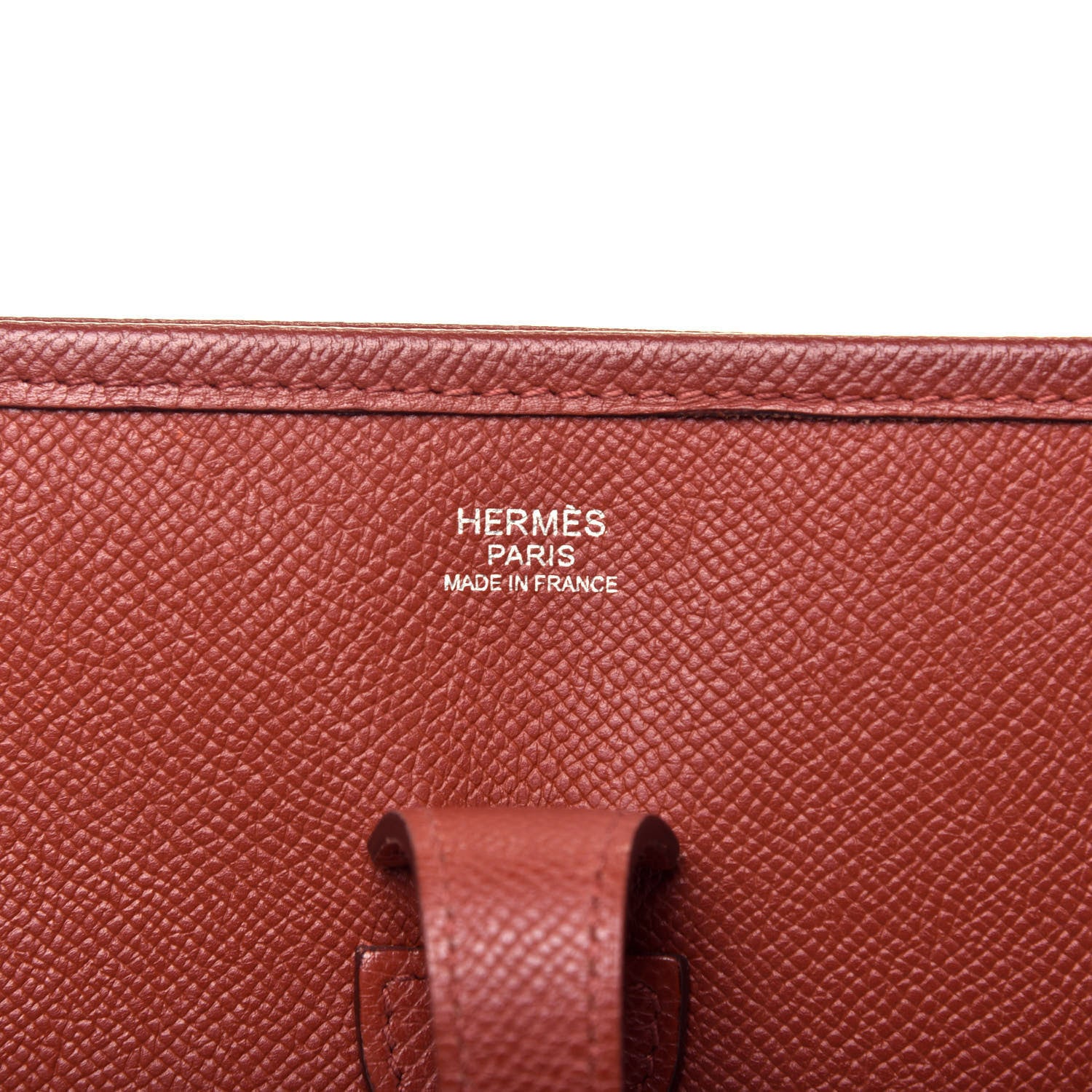 Hermes Epsom Evelyne III PM Rouge Garance 6 of 8
