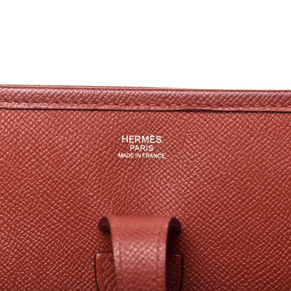 Hermes Epsom Evelyne III PM Rouge Garance 6 of 8