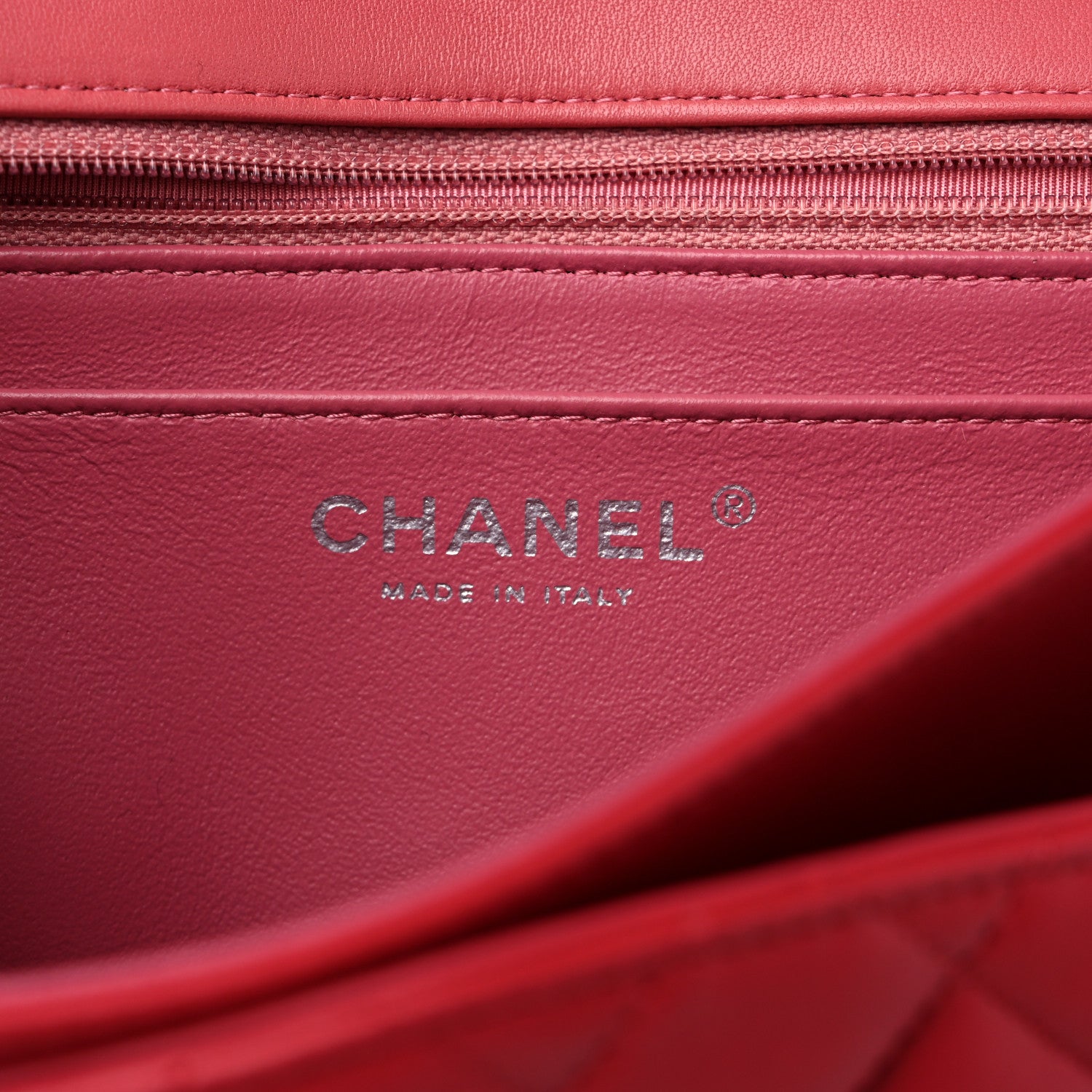 Chanel Lambskin Quilted Tri-Color Medium Valentine Charms Single Flap Pink 6 of 14