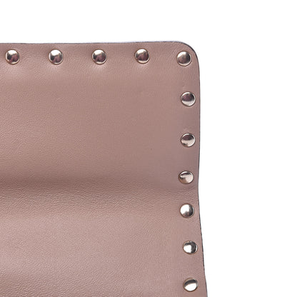 Valentino Garavani Nappa Small Rockstud Spike Shoulder Bag Poudre 9 of 10