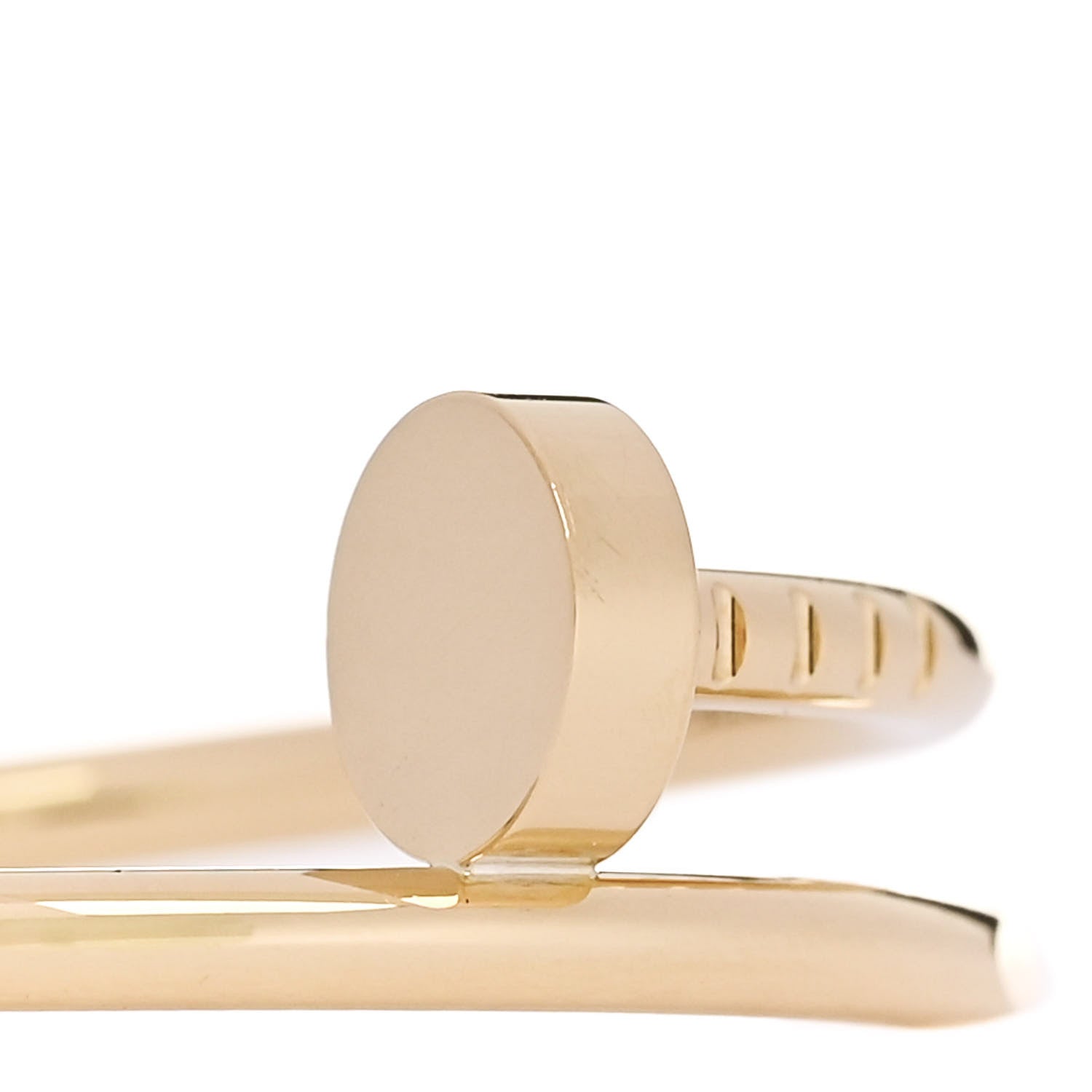 Cartier 18K Yellow Gold Small Juste Un Clou Ring 60 9 4 of 6
