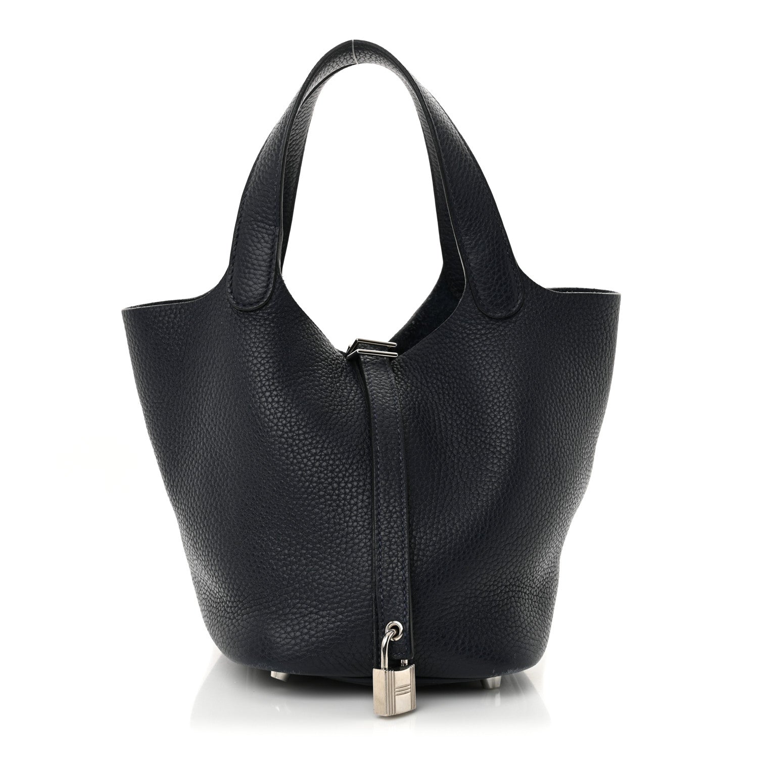 Hermes Taurillon Clemence Picotin Lock 18 PM Bleu Saphir 1 of 14