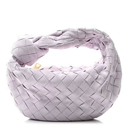 Bottega Veneta Suede Intrecciato Mini Jodie Mirth Washed 1 of 10