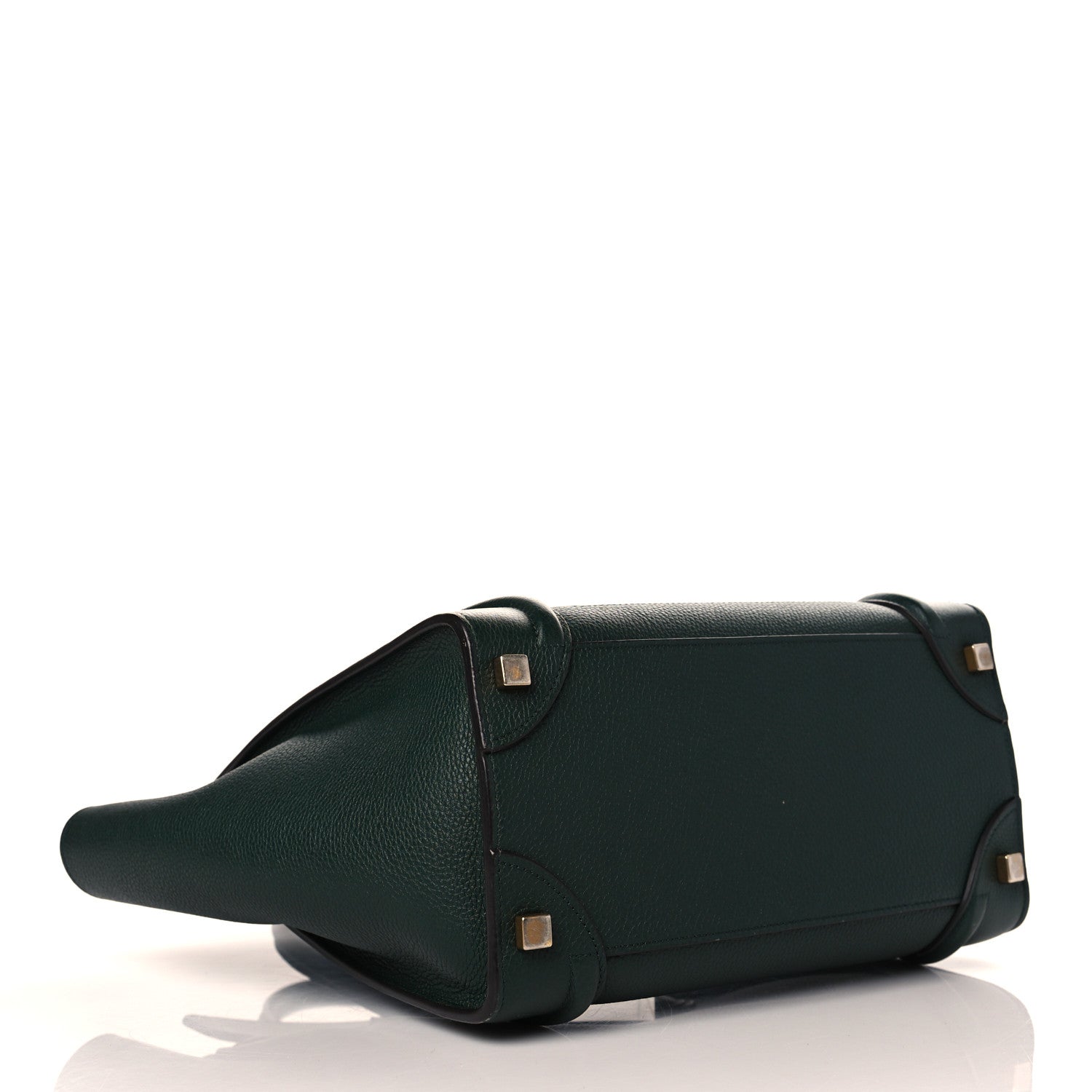 Celine Drummed Calfskin Micro Luggage Amazone 3 of 8