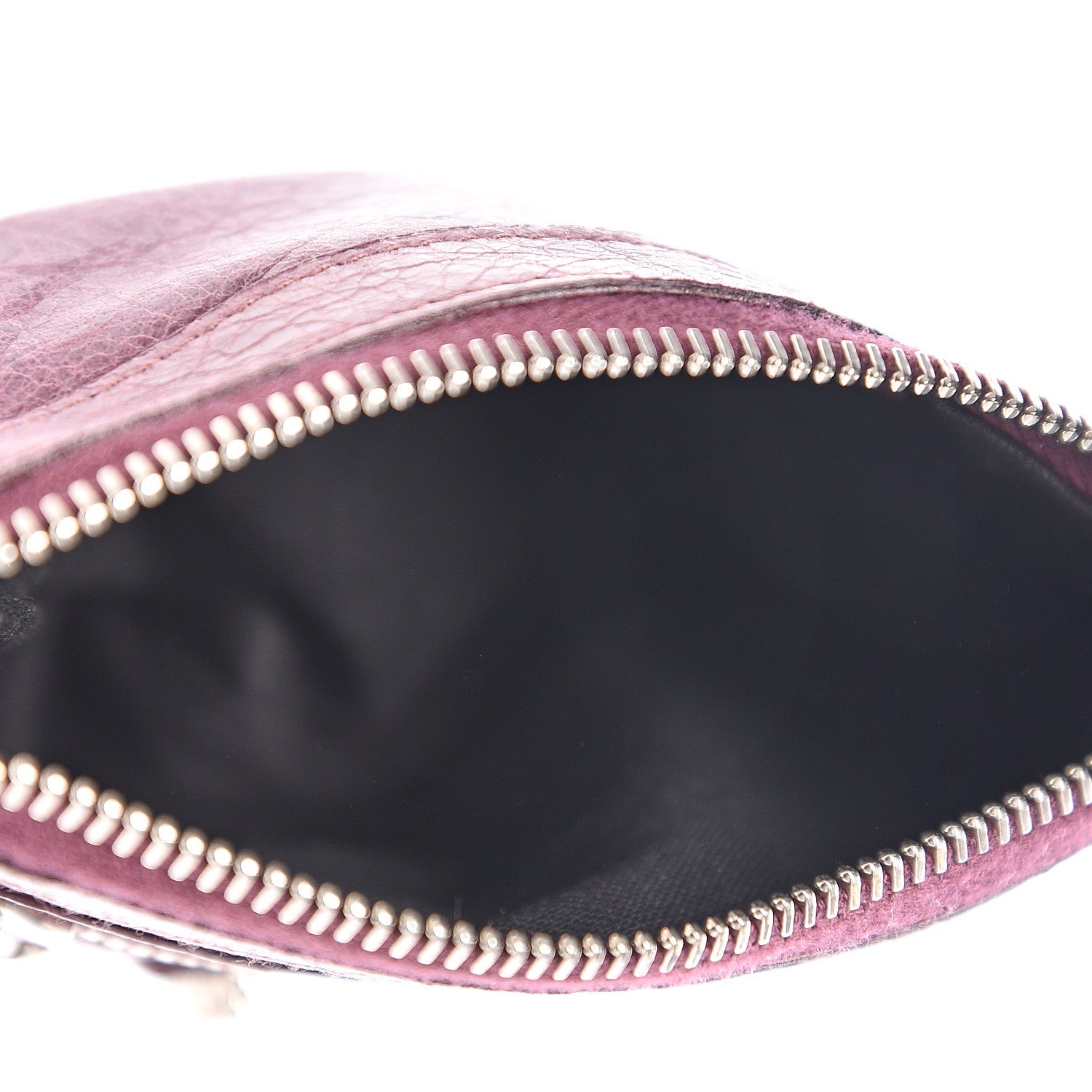 Balenciaga Agneau Giant 12 Silver Hardware Mini Coin Purse Murier 4 of 6