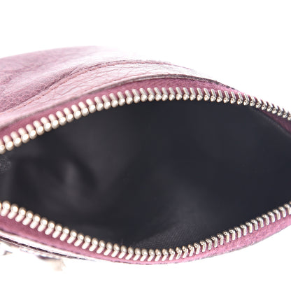 Balenciaga Agneau Giant 12 Silver Hardware Mini Coin Purse Murier 4 of 6