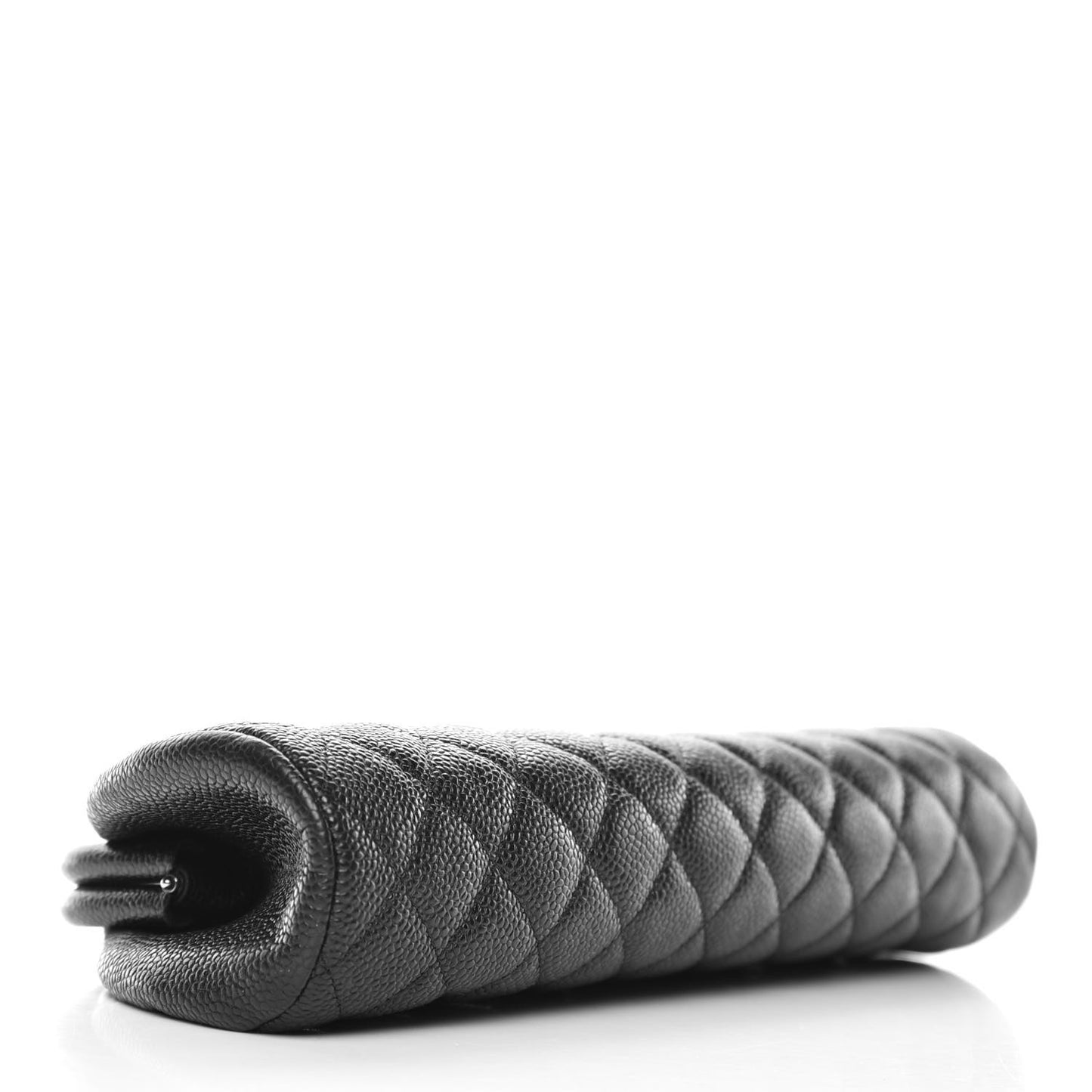 Caviar Quilted Timeless Clutch Black