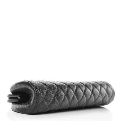 Chanel Caviar Quilted Timeless Clutch Black 4 of 11