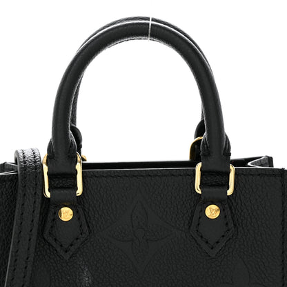 Louis Vuitton Empreinte Monogram Giant Petit Sac Plat Black 7 of 11