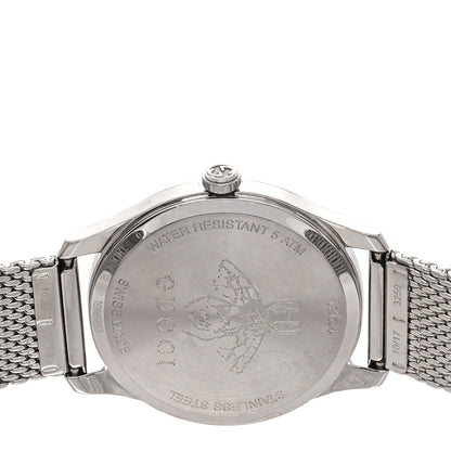 Gucci Stainless Steel Mother of Pearl 36mm G-Timeless Charm Quartz Watch 4 of 4