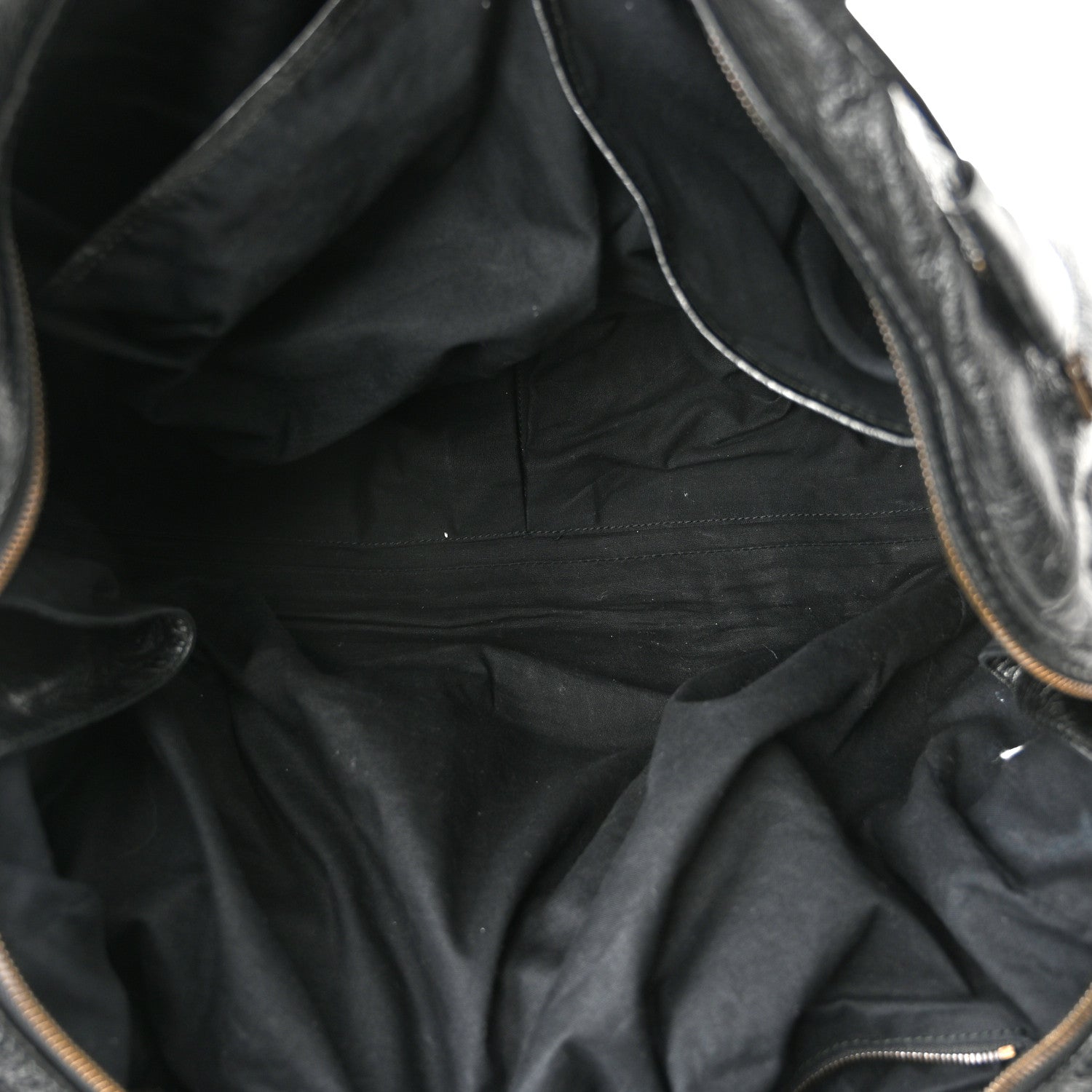 Balenciaga Agneau 24Hour Voyage Travel Bag Black 4 of 11