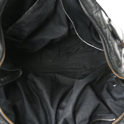 Balenciaga Agneau 24Hour Voyage Travel Bag Black 4 of 11