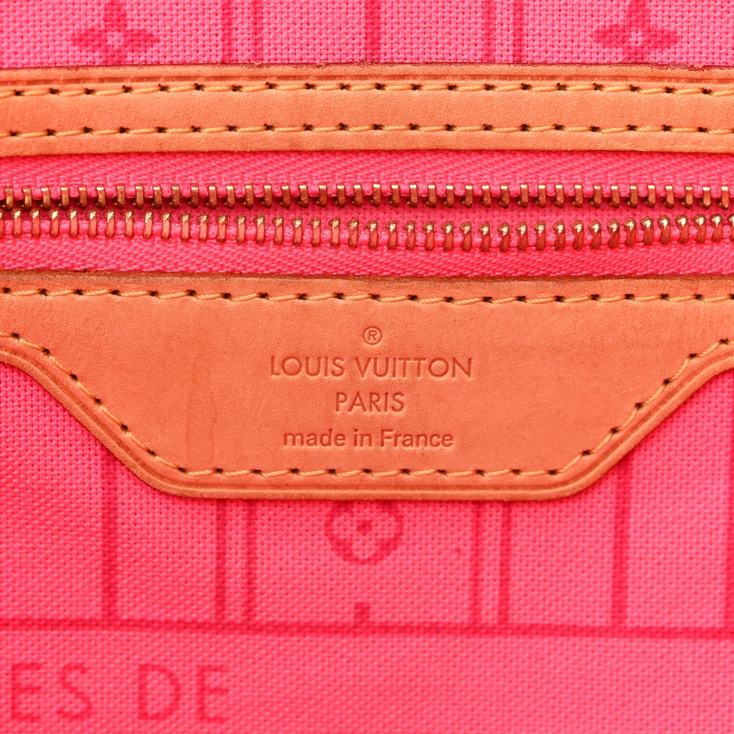 Louis Vuitton Monogram Roses Neverfull MM 6 of 11