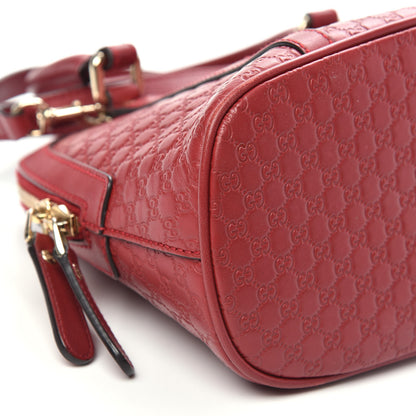 Gucci Soft Microguccissima Mini Dome Bag Rosso 11 of 14