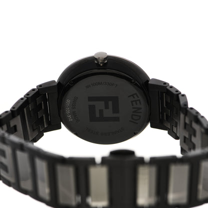 Fendi Stainless Steel 39mm Forever Fendi Quartz Watch Black 4 of 8