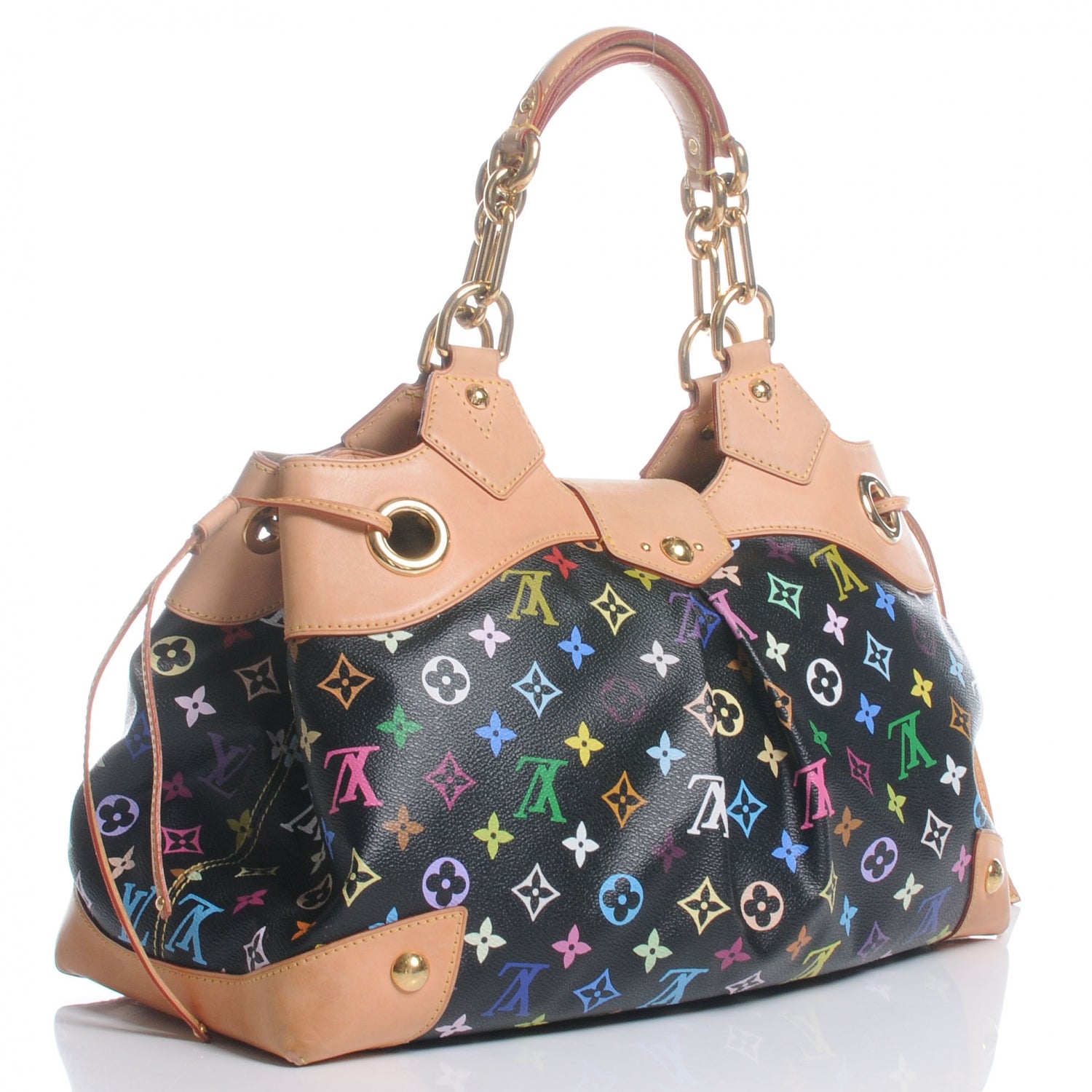 Louis Vuitton Monogram Multicolor Ursula Black 3 of 7
