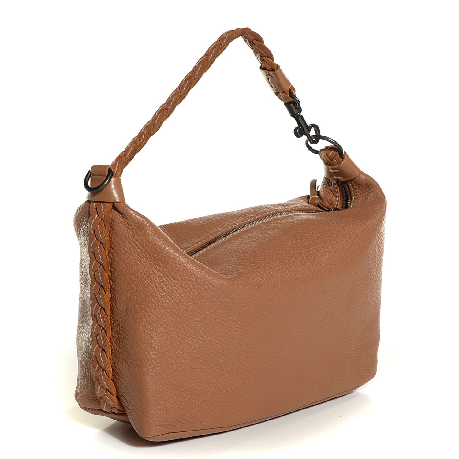 Bottega Veneta Cervo Small Braided Hobo Noce 3 of 10