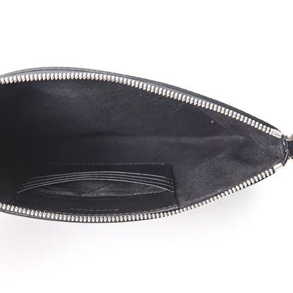 Burberry Mega Check Peyton Crossbody Clutch Bag Black 4 of 10