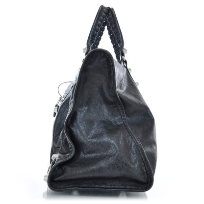 Balenciaga Agneau Giant Weekender Black 5 of 10
