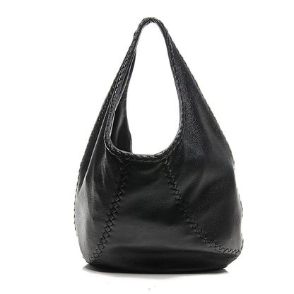 Bottega Veneta Cervo Deerskin Hobo Black 4 of 8