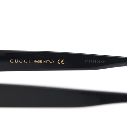 Gucci Round GG Sunglasses GG0028S Black 7 of 9