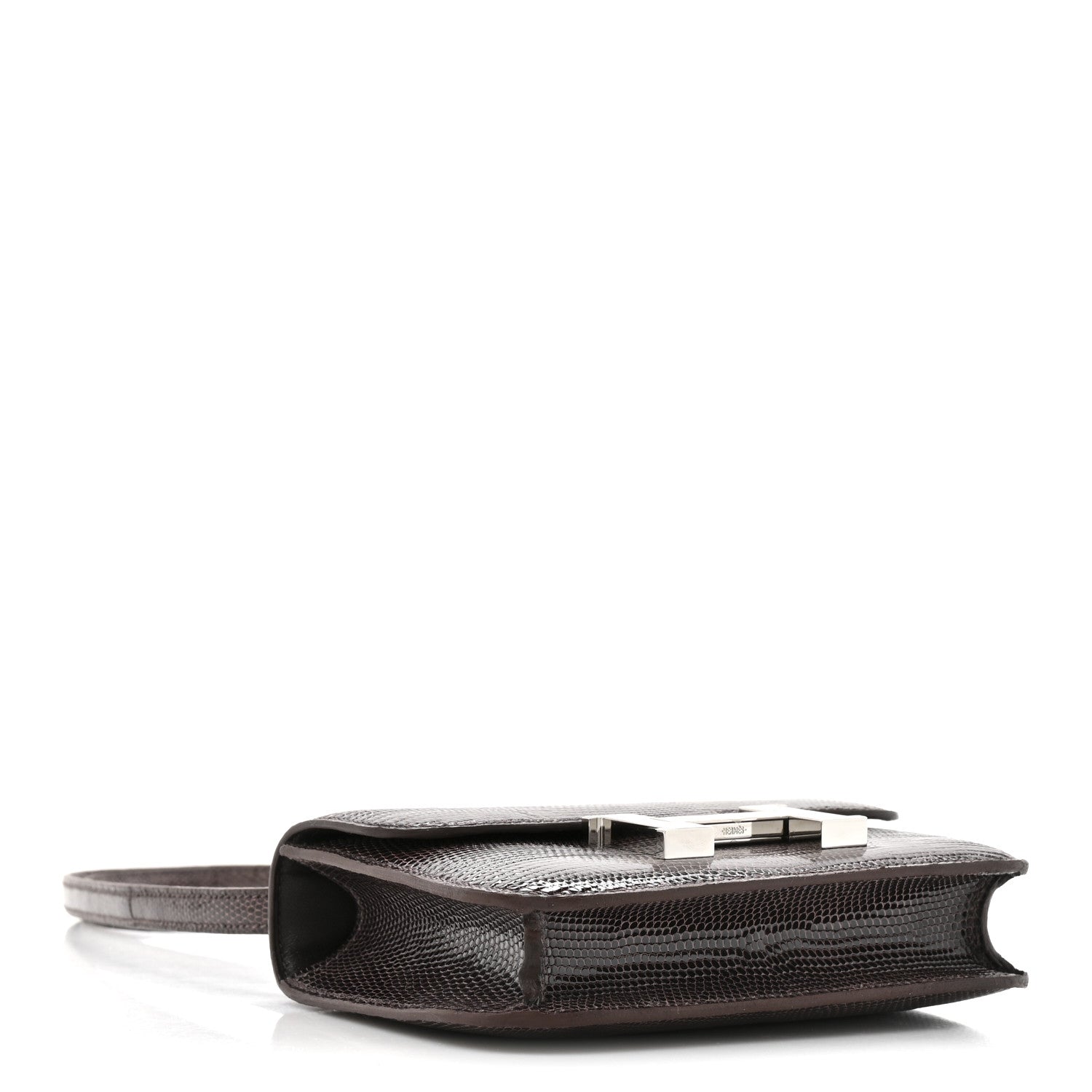 Hermes Lizard Niloticus Micro Constance 14 Nicotine 3 of 10