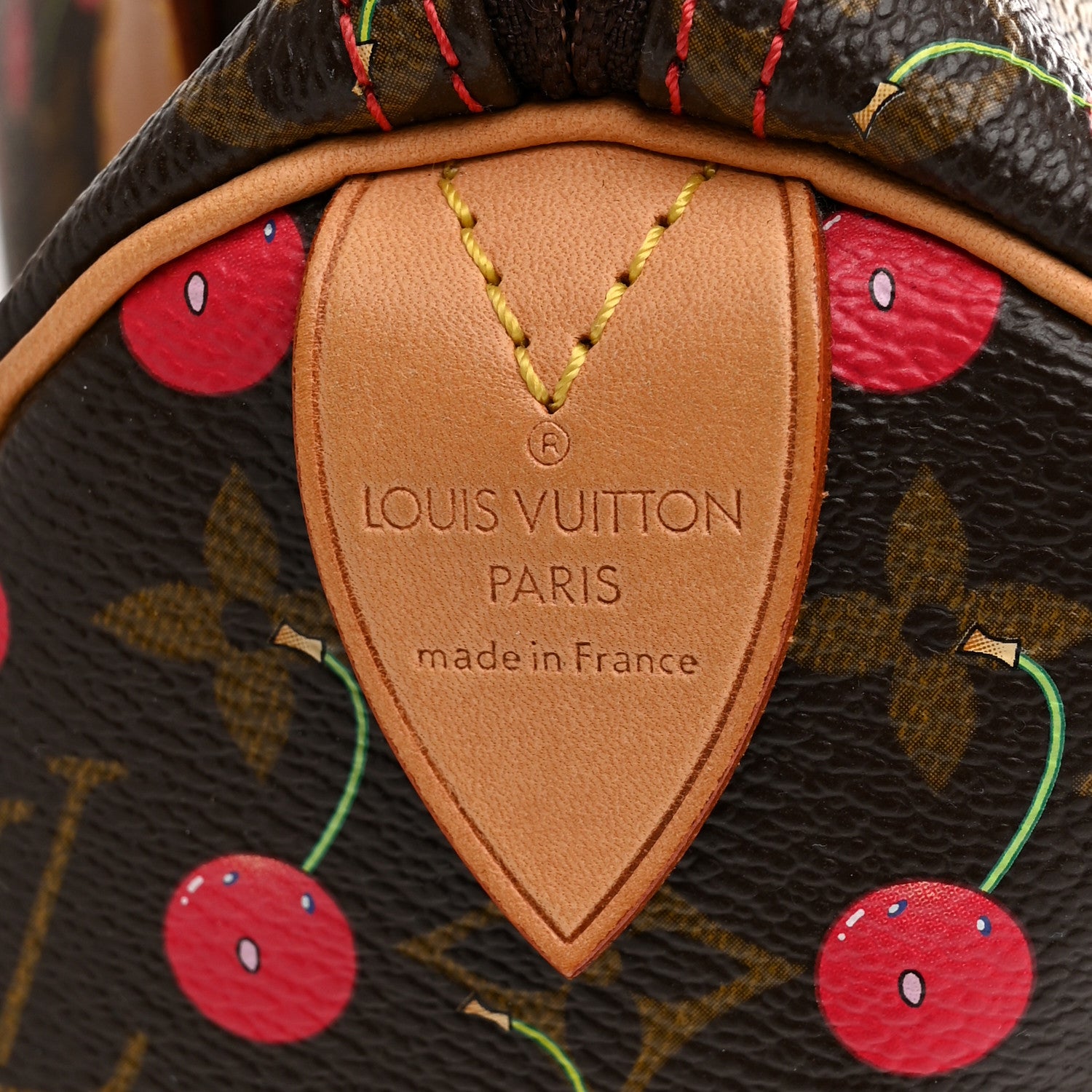 Louis Vuitton Monogram Cerises Speedy 25 6 of 10