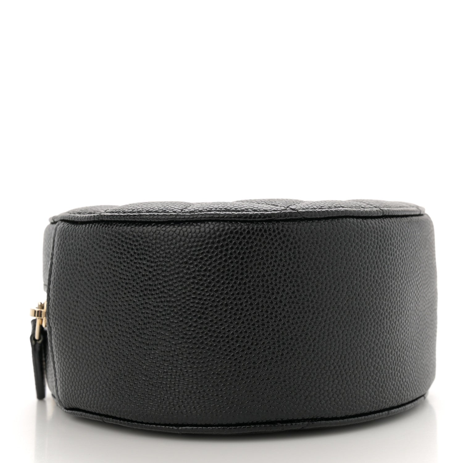 Chanel Caviar Quilted Small Round Bag With Chain Black 4 of 11