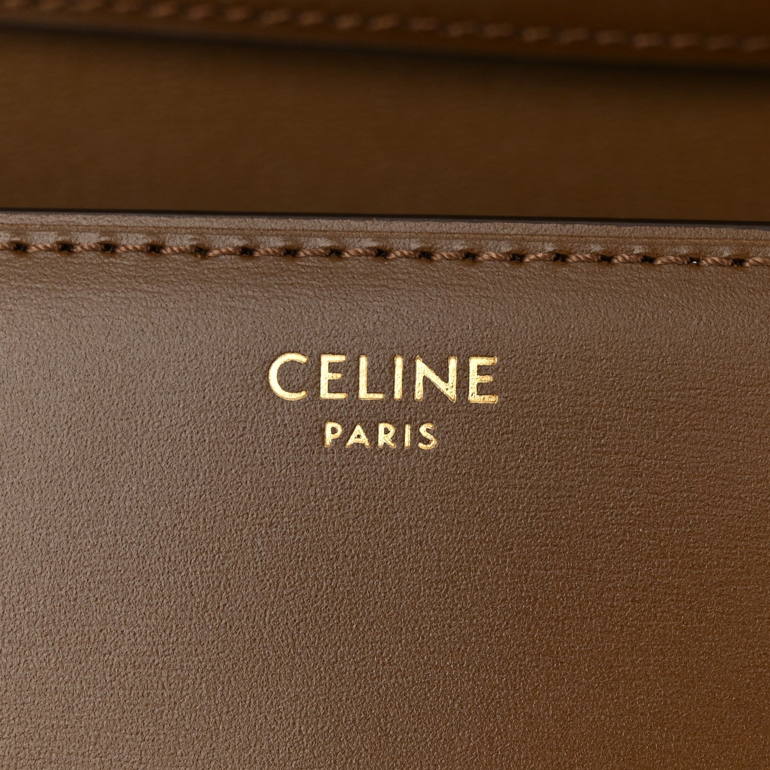 Celine Box Calfskin Teen Classic Box Flap Bag Camel 6 of 10