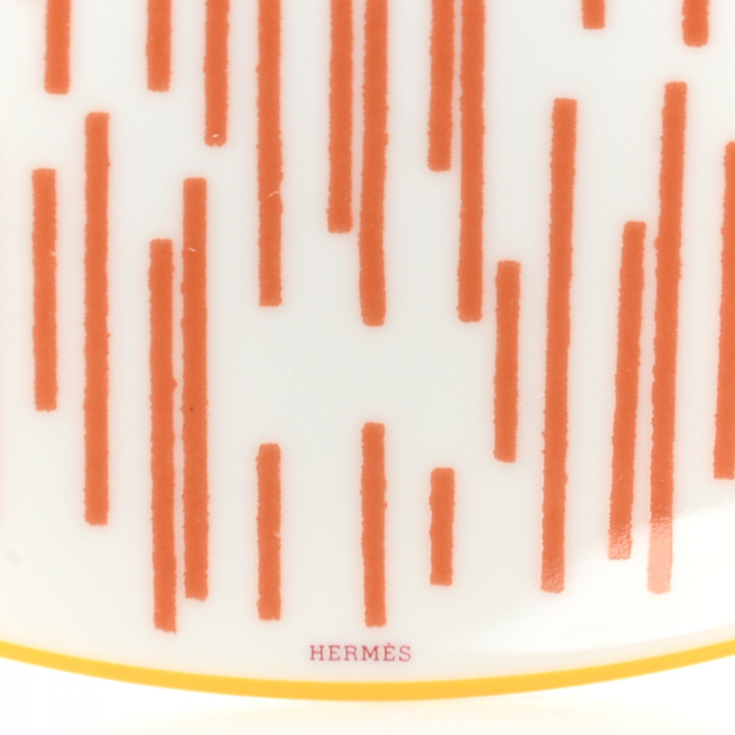 Hermes Porcelain Hippomobile Dessert Plate 3 of 6