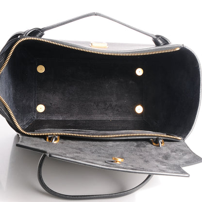 Celine Drummed Calfskin Small Belt Bag Black 7 of 10