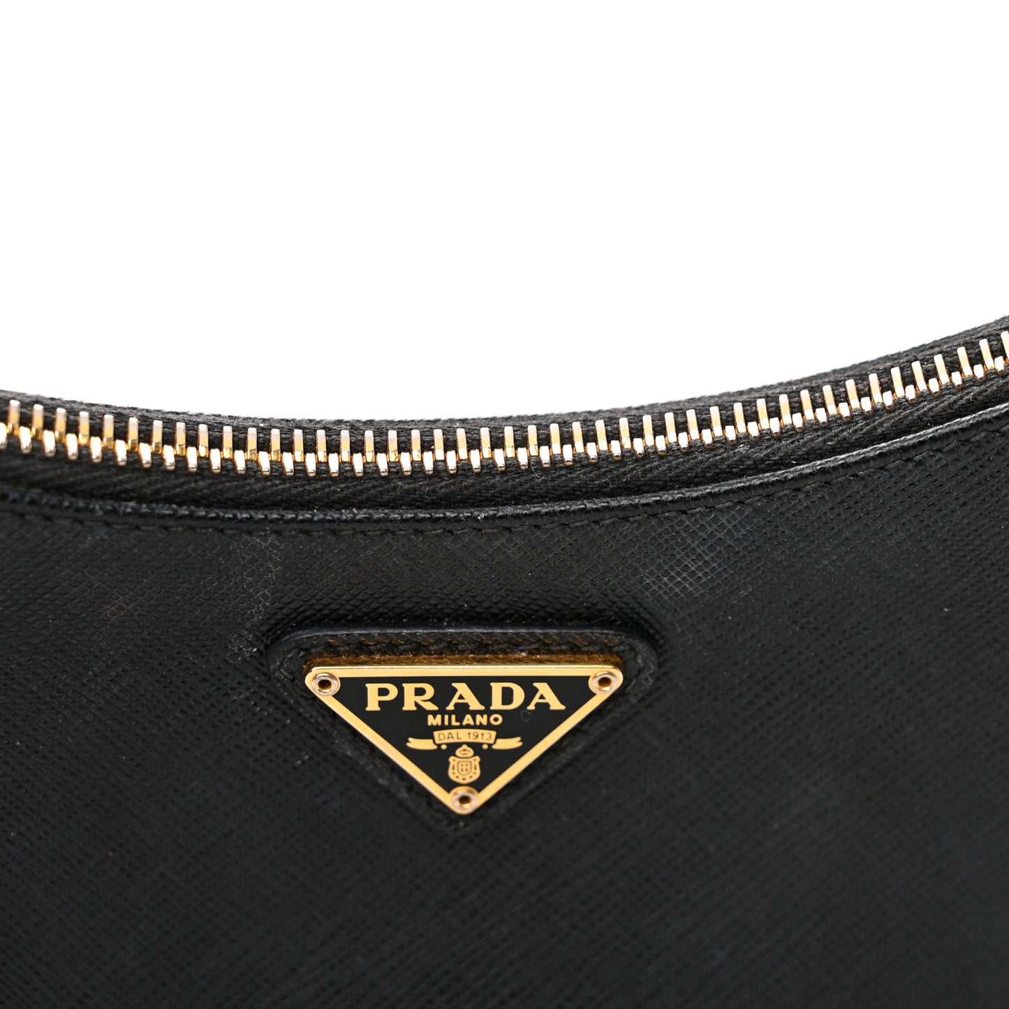 Saffiano Lux Re-Edition 2005 Shoulder Bag Black